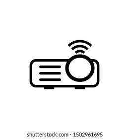 Projector Icon Vector Design Symbol Illustration