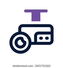 icono del proyector. icono de doble tono vectorial para tu sitio web, móvil, presentación y diseño de logotipo.
