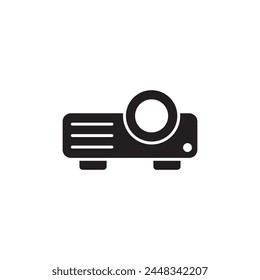 projector icon vector educate sign
