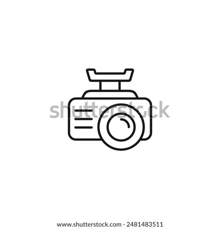 Projector icon vector. EPS 10 editable vector