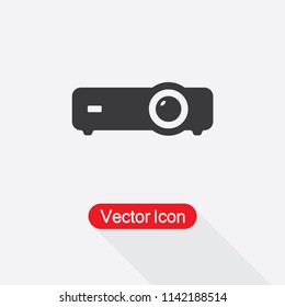 Projector Icon Vector Illustration Eps10