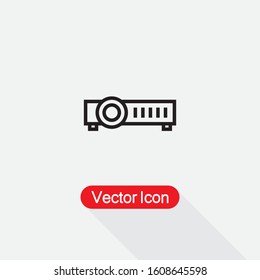 Projector Icon Vector Illustration Eps10
