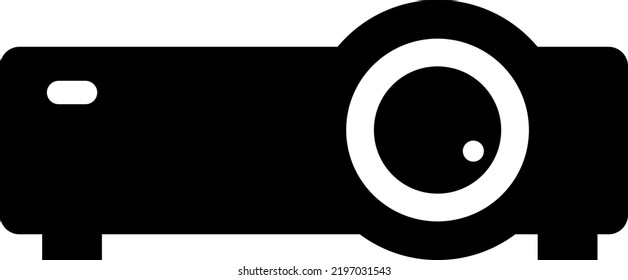 Projector icon vector illustration on white background..eps
