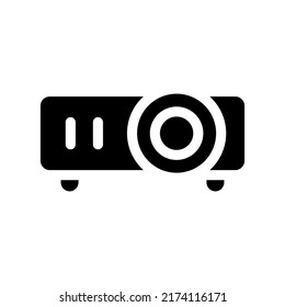 Projektorsymbol Vektor Symbol Design Illustration