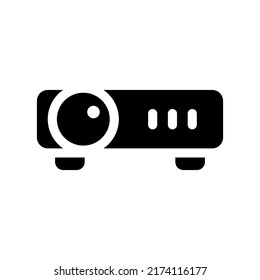 Projector Icon Vector Symbol Design Illustration