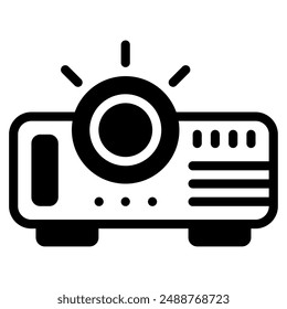 Projector icon for web, app, infographic, etc
