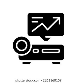 icono del proyector para el diseño de su sitio web, logotipo, diseño móvil y presentación.