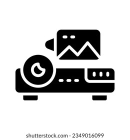 projector icon for your website, mobile, presentation, and logo design.