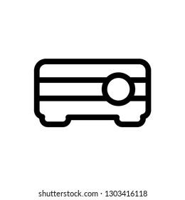 Projector Line Icon