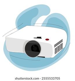 Projector, presentation. Multimedia Projector. device