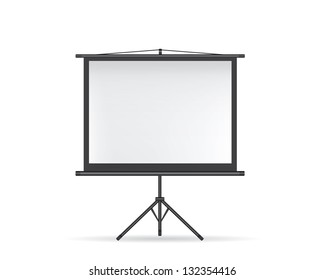 Projector Screen Black