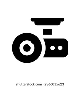 projector solid icon. vector icon for your website, mobile, presentation, and logo design.
