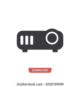 Projector vector icon