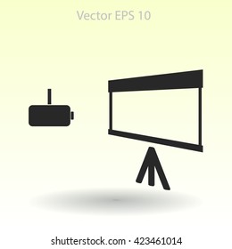 Projector Vector Icon