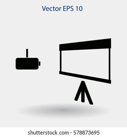 Projector Vector Icon