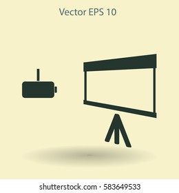 projector vector icon