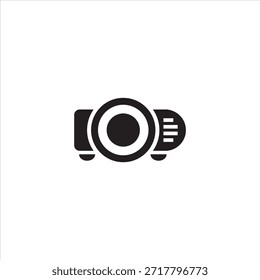 Projektor Vektor Symbol Set shillouete