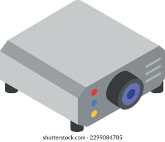 projector Vector illustration on a transparent background. Premium quality symbols. Flat icons for concept and graphic design.