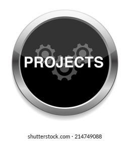 Projects icon with white design