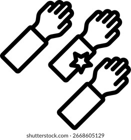 Proyectos Line Icon Diseño de Vector