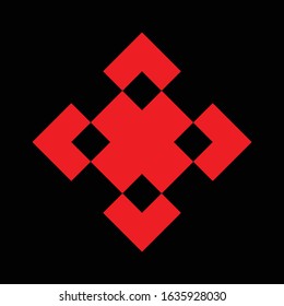 project-X logo all new thing flat design