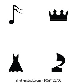 prom icon set