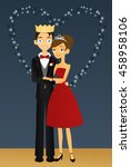 Prom king and queen