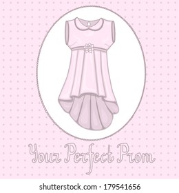 Prom pink dress 