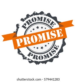 Promise Stamp,sign,seal Logo