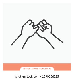 Promise symbol Icon Vector Illustration