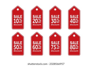 Promo badges and labels design template
