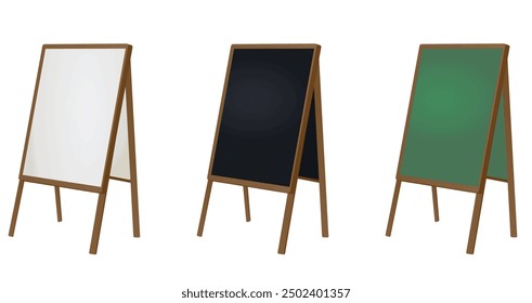 Promo blank panel. vector illustration