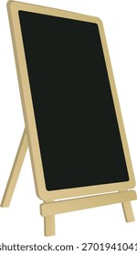 Painel em branco promocional. ilustração de vetor