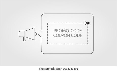 Promo code and coupon code announcement