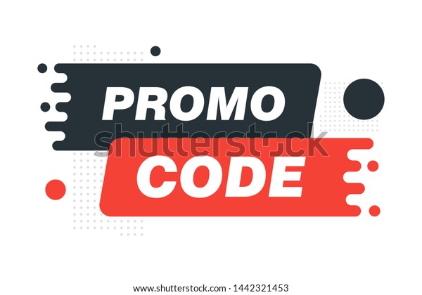 Promo Code Coupon Code Flat Vector Stock Vector Royalty
