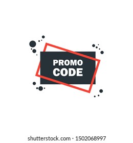 Promo code and coupon code sign, emblem, label, badge,sticker. Bestseller banner. Designed for your web site design, logo, app, UI. Flat vector set design illustration isolated on white background.