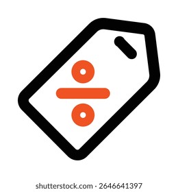 Promotion-Code Zeile Farbe Symbol bearbeitbarer Vektor