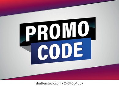 promo code poster banner graphic design icon logo sign symbol social media website coupon

