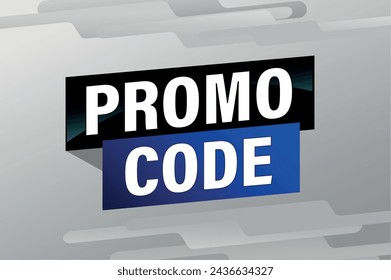 promo code poster banner graphic design icon logo sign symbol social media website coupon

