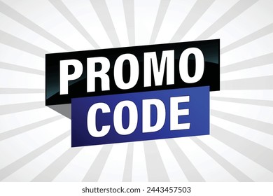 promo code poster banner graphic design icon logo sign symbol social media website coupon


