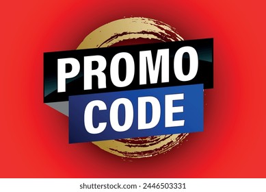 promo code poster banner graphic design icon logo sign symbol social media website coupon


