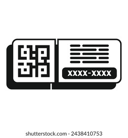 Promo deal card icon simple vector. Percent web label. Sale tag social offer