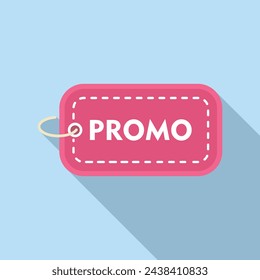 Icono de etiqueta de venta promocional vector plano. Trato de paquete. Precio venta etiqueta tienda