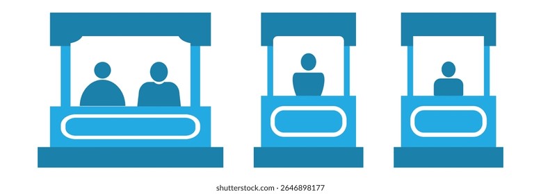 promo stand icon. sale stand icon