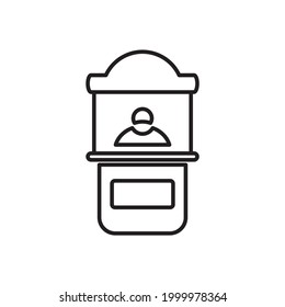 promo stand icons symbol vector elements for infographic web