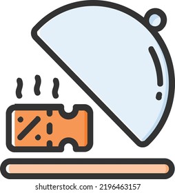 concepto de vector de promoción sobre fondo blanco. icono de ilustración aislada