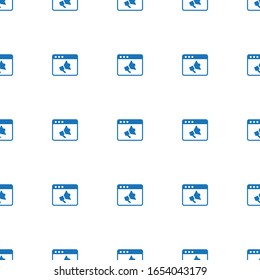 Icono del sitio web de promoción sin problemas aislado en fondo blanco. Icono de sitio web de promoción rellenado con edición. Icono de sitio web promocional para web y móvil.