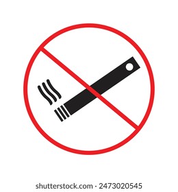 Promote health with this no smoking cigarette sign, discouraging tobacco use, highlighting smoking risks, and enforcing smoke-free zones.