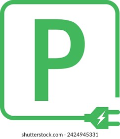 "Promote sustainability with our EV Charging Station Icon. Ideal for eco-friendly transportation visuals. Clear guidance for urban settings."