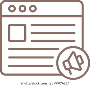 Promote vector icon. Can be used for printing, mobile and web applications.